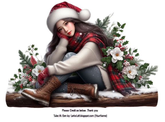 Oct Christmas lady4
