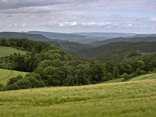 Blick übers Wesertal