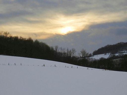 Die Sonne versteckt sich wieder
