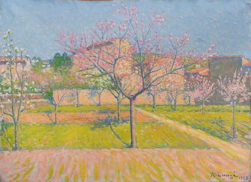 Orchard in Bloom at Alet-les-Bains (1923)