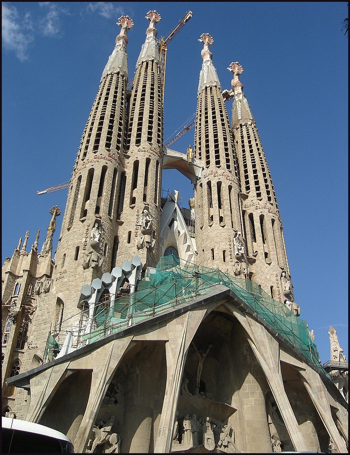 Spain - Barcelona - Antoni Gaudi's Sagrada Familia and Park Guell album ...