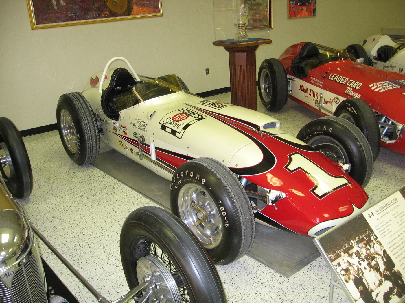 Photo: 1961 Indianapolis Winner N°1 Bowes Seal Fast Special (Trevis ...