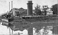 Pond and Lumber Mill at Norma, early 1900s