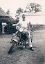 Walt Williams on a 1939 Motorcycle